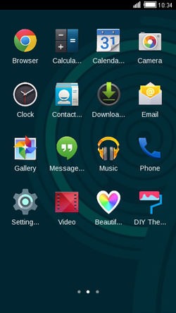 Spiral CLauncher Android Theme Image 2