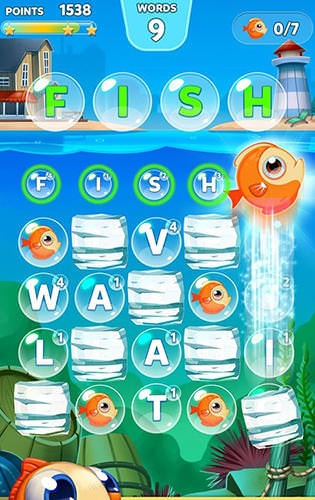 Bubble Words: Letter Splash Android Game Image 2