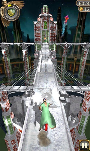 Snow Temple Run Android Game Image 1