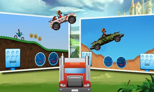 Mountain Climb Racing Android Game Image 2