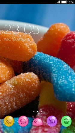 Candy CLauncher Android Theme Image 1