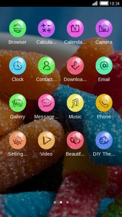 Candy CLauncher Android Theme Image 2