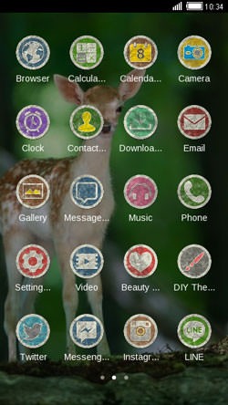 Deer CLauncher Android Theme Image 2