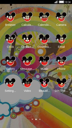 Disney CLauncher Android Theme Image 2
