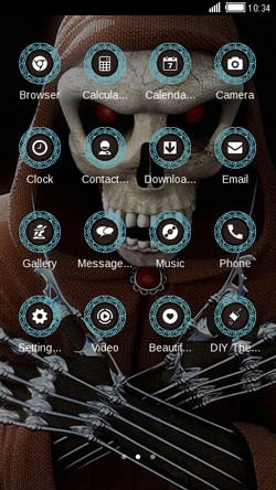 Grim CLauncher Android Theme Image 2