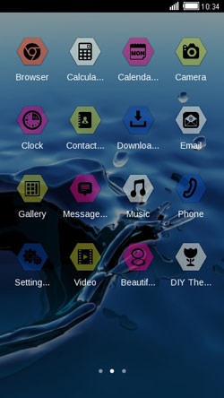 Splash CLauncher Android Theme Image 2