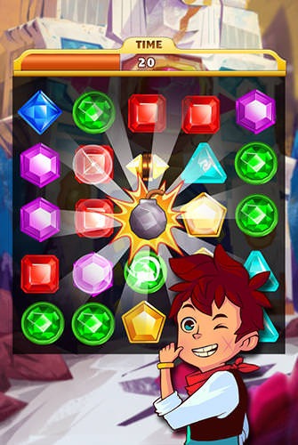 Jewel Mania: Mystic Mountain Android Game Image 1