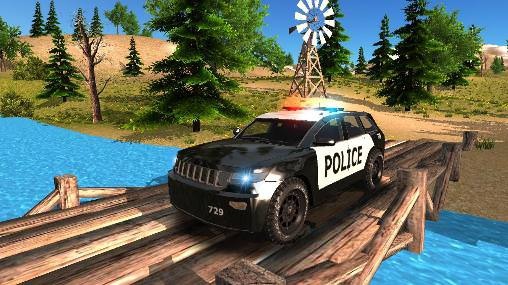 Police Car Driving Offroad Android Game Image 2