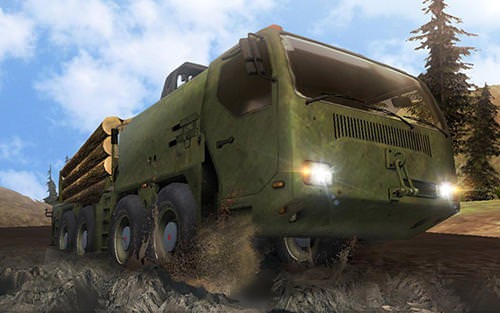 Russian Trucks Offroad 3D Android Game Image 1