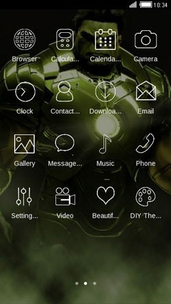Iron Hulk CLauncher Android Theme Image 2