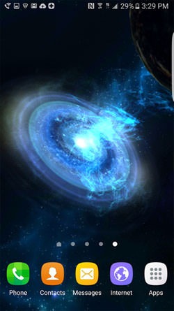 Galaxies Exploration Android Wallpaper Image 1
