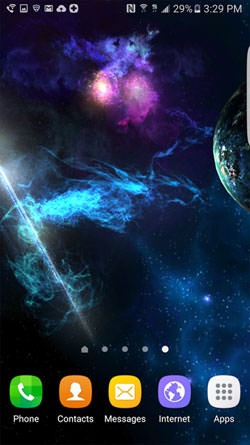 Galaxies Exploration Android Wallpaper Image 2
