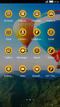 Air Balloons CLauncher Android Theme Image 2