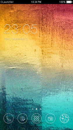 Galaxy CLauncher Android Theme Image 1