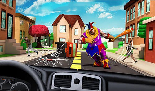 Creepy Clown Attack Android Game Image 1