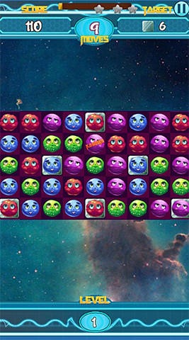Galactic Burst: Match 3 Game Android Game Image 1