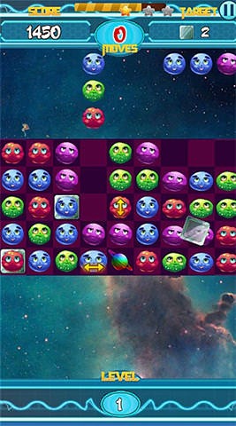 Galactic Burst: Match 3 Game Android Game Image 2