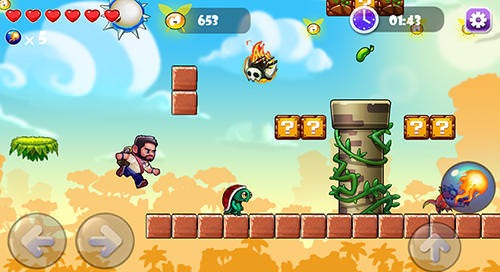 Jumping Boy World Android Game Image 1