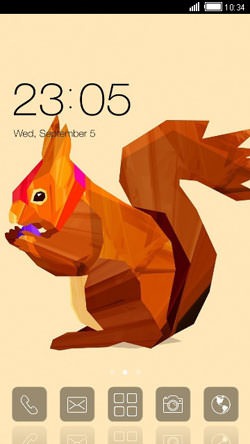 Squirrel CLauncher Android Theme Image 1