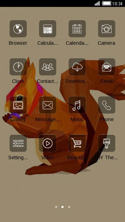 Squirrel CLauncher Android Theme Image 2
