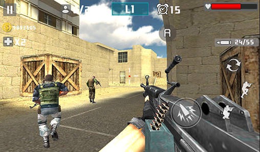 Gun Shot Fire War Android Game Image 2