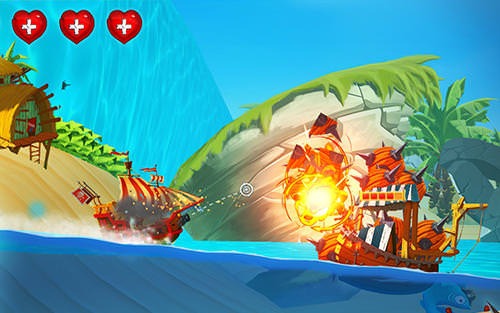 Pirate Ship Shooting Race Android Game Image 2