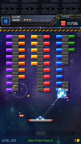 Brick Breaker Star: Space King Android Game Image 2
