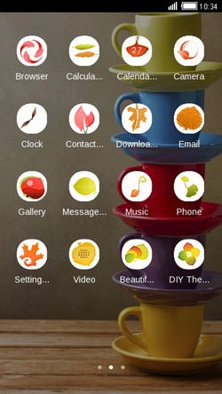 Colorful Morning CLauncher Android Theme Image 2