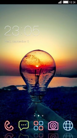 Day Light CLauncher Android Theme Image 1