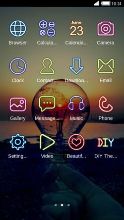Day Light CLauncher Android Theme Image 2
