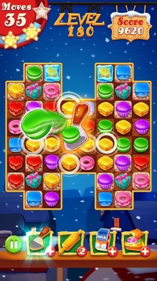 Cookie Blast: Christmas Android Game Image 1