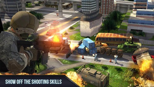 Air Shooter 3D Android Game Image 1