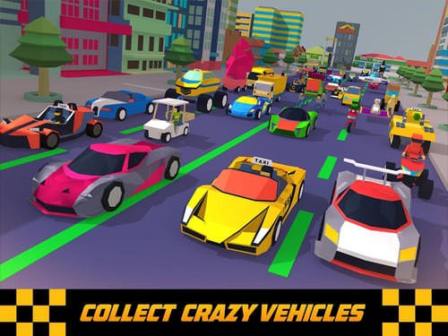 Crazy Traffic Taxi Android Game Image 2