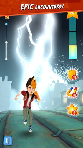 Star Chasers: Rooftop Runners Android Game Image 1