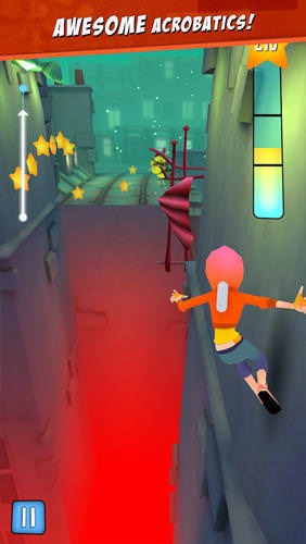 Star Chasers: Rooftop Runners Android Game Image 2