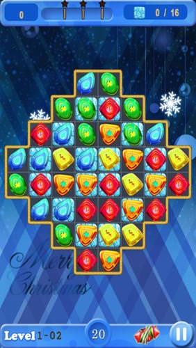 Christmas Sweeper Gems Android Game Image 2