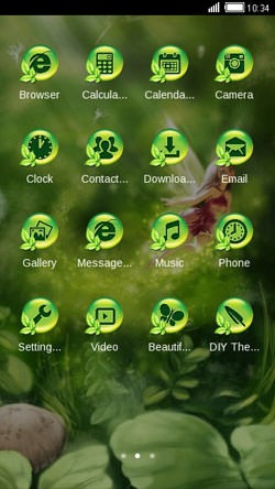 Fairy CLauncher Android Theme Image 2