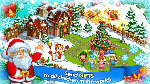 Happy New Year Farm: Christmas Android Game Image 1
