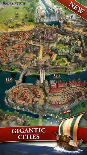 Lords And Knights: Strategy MMO Android Game Image 1
