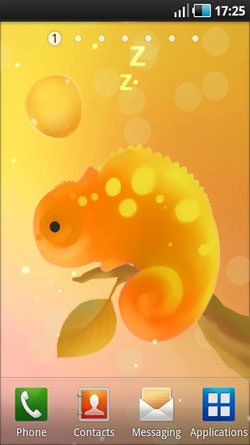 Mini Chameleon Android Wallpaper Image 1