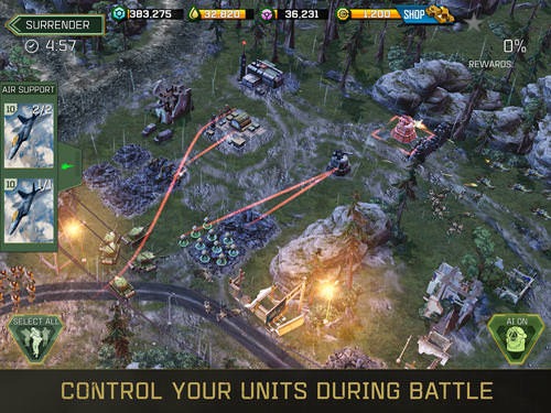 War Commander: Rogue Assault Android Game Image 2