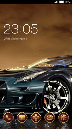 Fast &amp; Furious CLauncher Android Theme Image 1