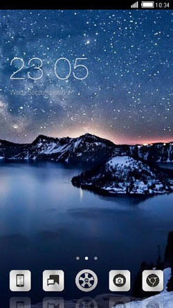 Night CLauncher Android Theme Image 1