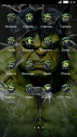 Hulk CLauncher Android Theme Image 2