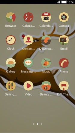 Reindeer CLauncher Android Theme Image 2