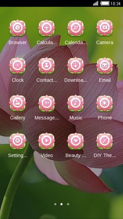 Lotus CLauncher Android Theme Image 2