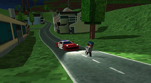 Block City Police Patrol Android Game Image 1