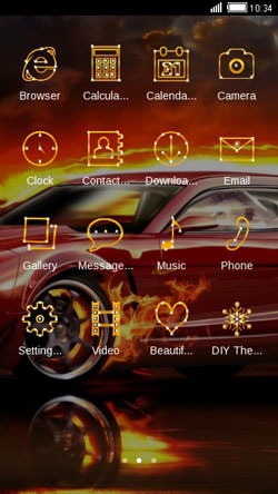 Hot Wheels CLauncher Android Theme Image 2
