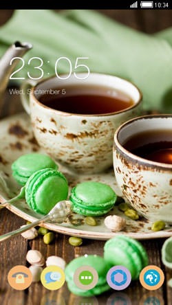 Tea CLauncher Android Theme Image 1