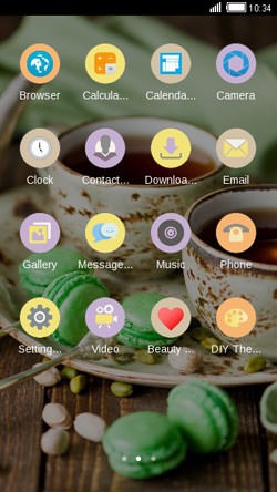 Tea CLauncher Android Theme Image 2
